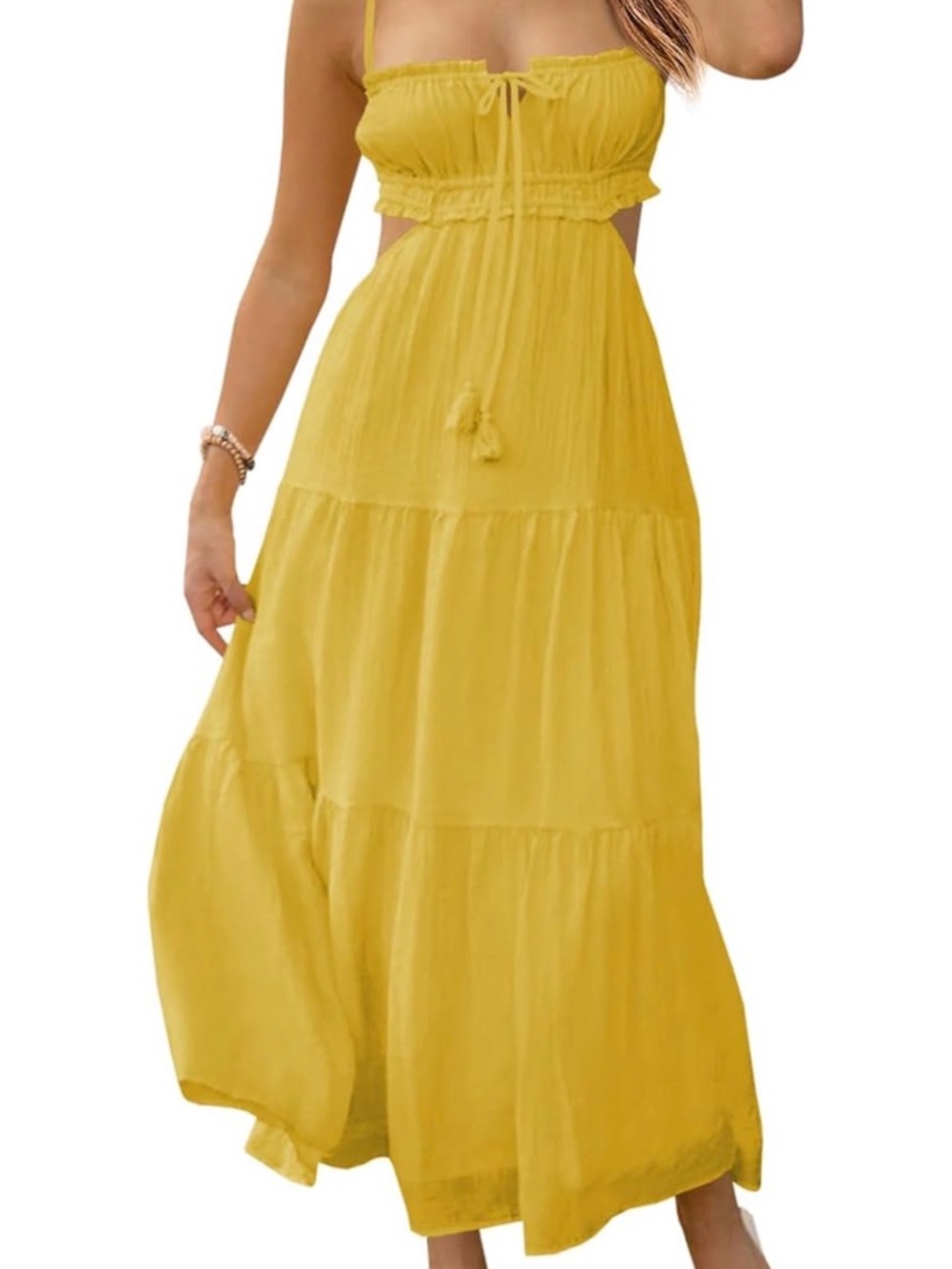 Spaghetti Strap Maxi Dress